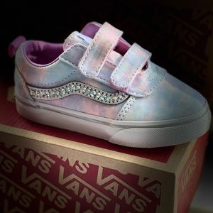 Custom Swarovski Crystal Toddler Vans